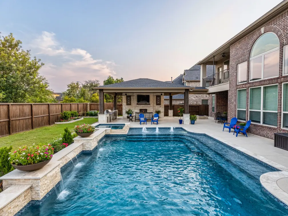 custom backyard pools Cypress, TX