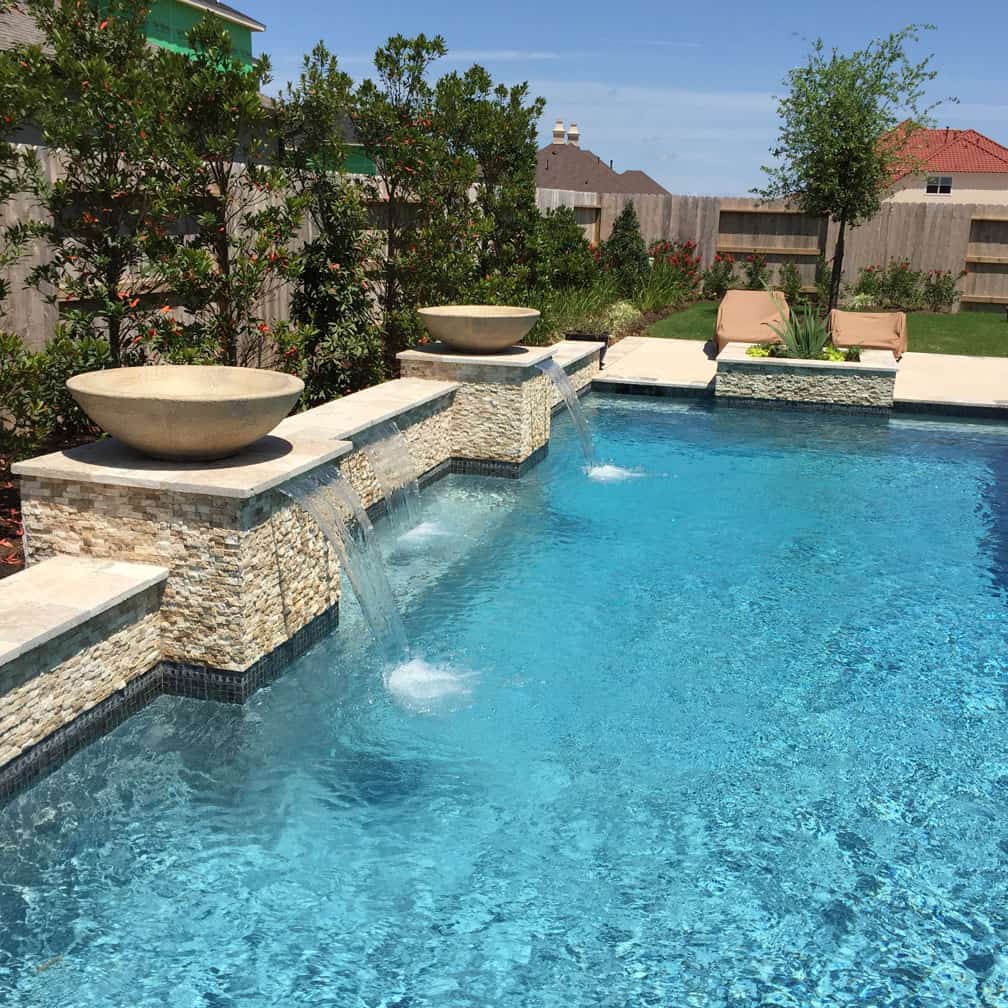 Cypress, TX inground pool designs