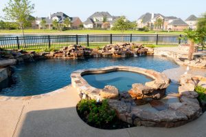 Bridgeland, TX backyard pool designs