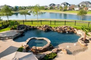 luxury pools Fulshear, TX