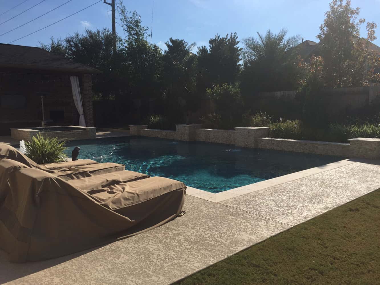 Custom Pools Cinco Ranch TX Omega Pool Pool Building